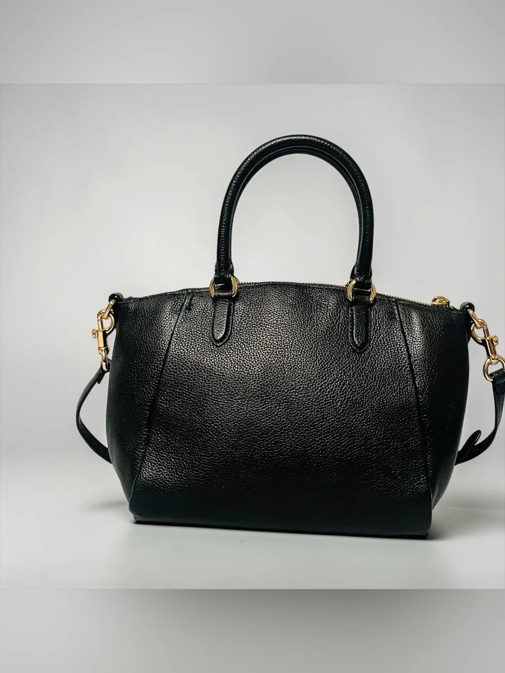 Coach Elise Pebble Leather Satchel - Picture 7 of 12